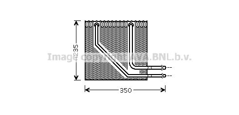 AVA QUALITY COOLING Испаритель, кондиционер RTV407